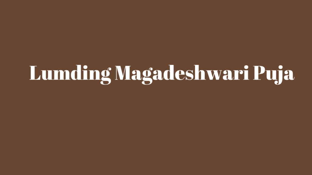 lumding magadeshwari puja 2024 date